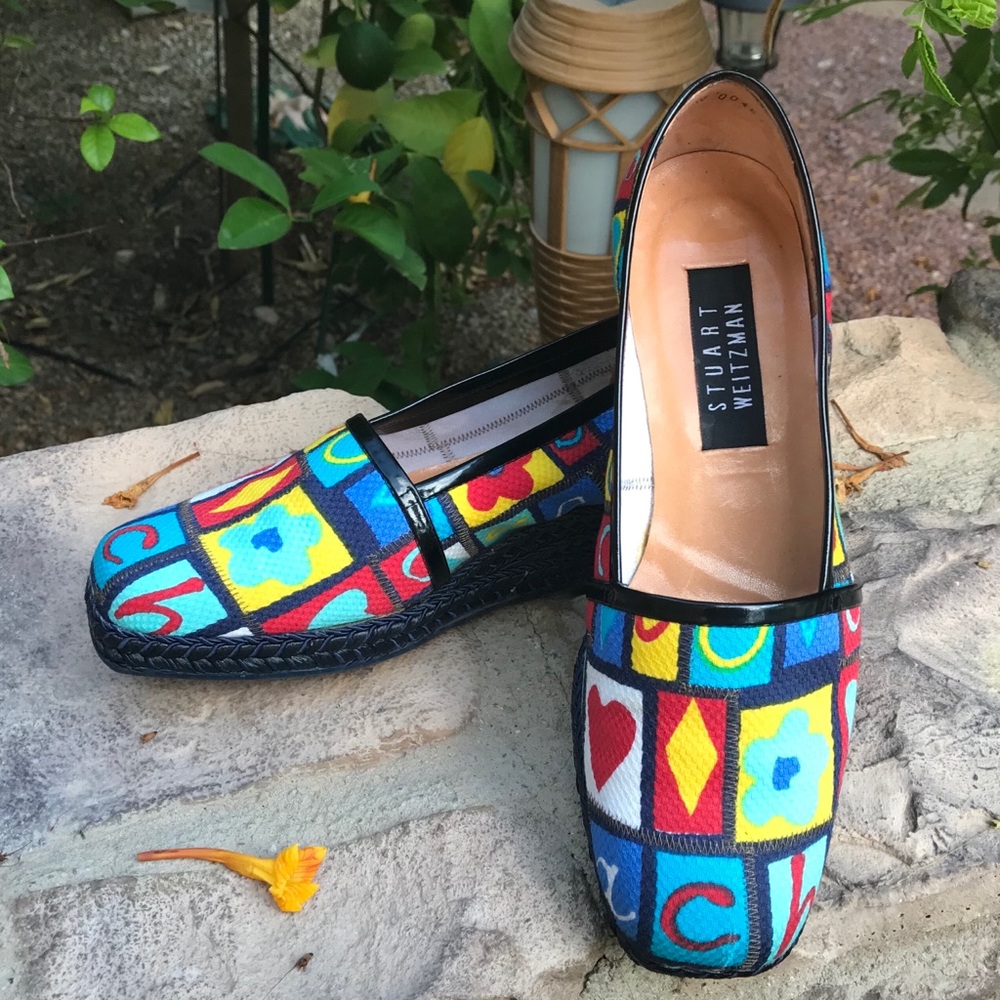 Stuart Weitzman Colorful Espadrilles - image 1